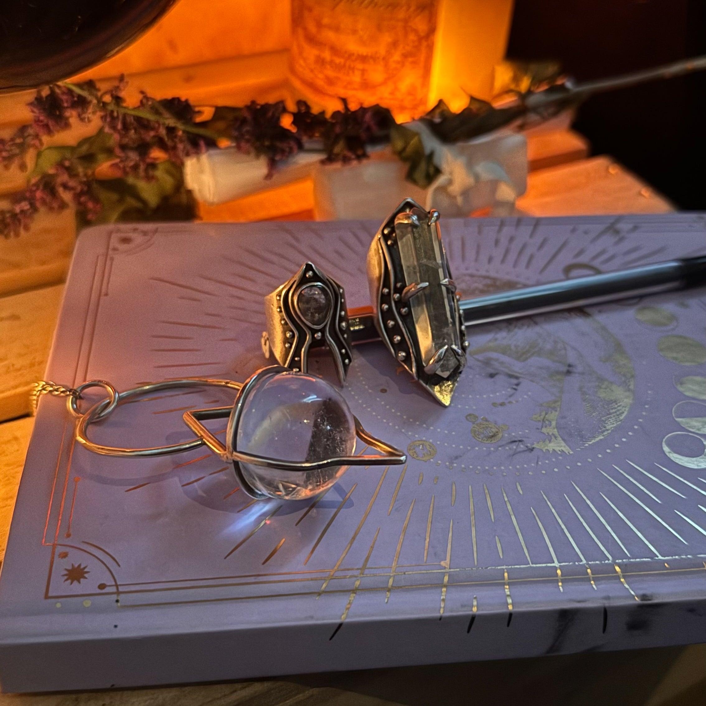 Cleansing and Charging your Gemstone Jewelry under the Sagittarius Full Moon - Acid Queen Jewelry