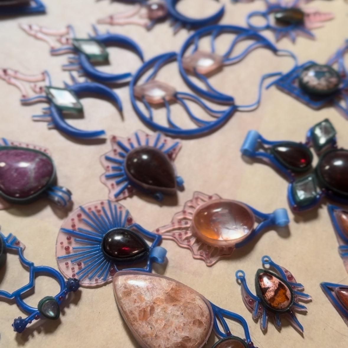 Alectrona: Summer’s Fire and Art Deco Elegance