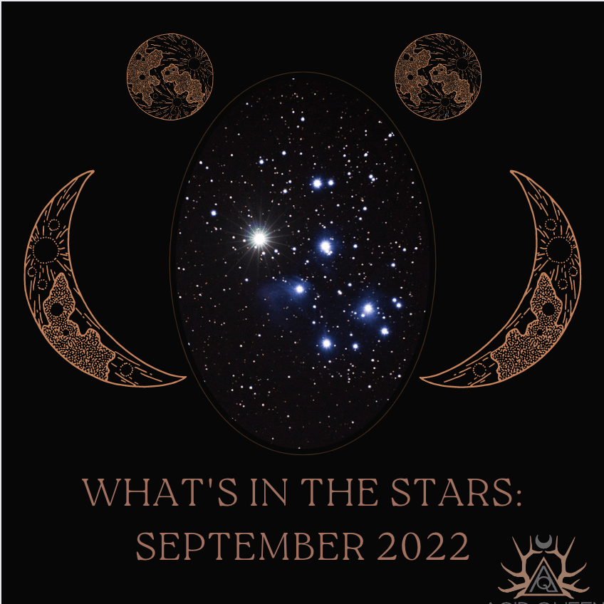What's in the Stars: September 2022 + Virgo Zodiac Birthstones - Acid Queen Jewelry