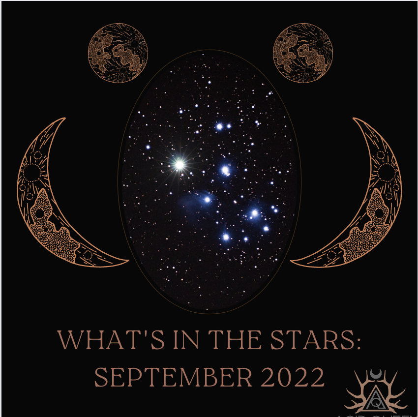 What's in the Stars: September 2022 + Virgo Zodiac Birthstones - Acid Queen Jewelry
