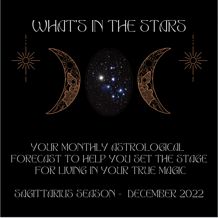 WHAT'S IN THE STARS: DECEMBER 2022 + SAGITTATIUS ZODIAC BIRTHSTONES - Acid Queen Jewelry