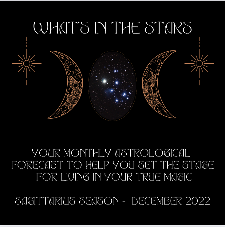 WHAT'S IN THE STARS: DECEMBER 2022 + SAGITTATIUS ZODIAC BIRTHSTONES - Acid Queen Jewelry