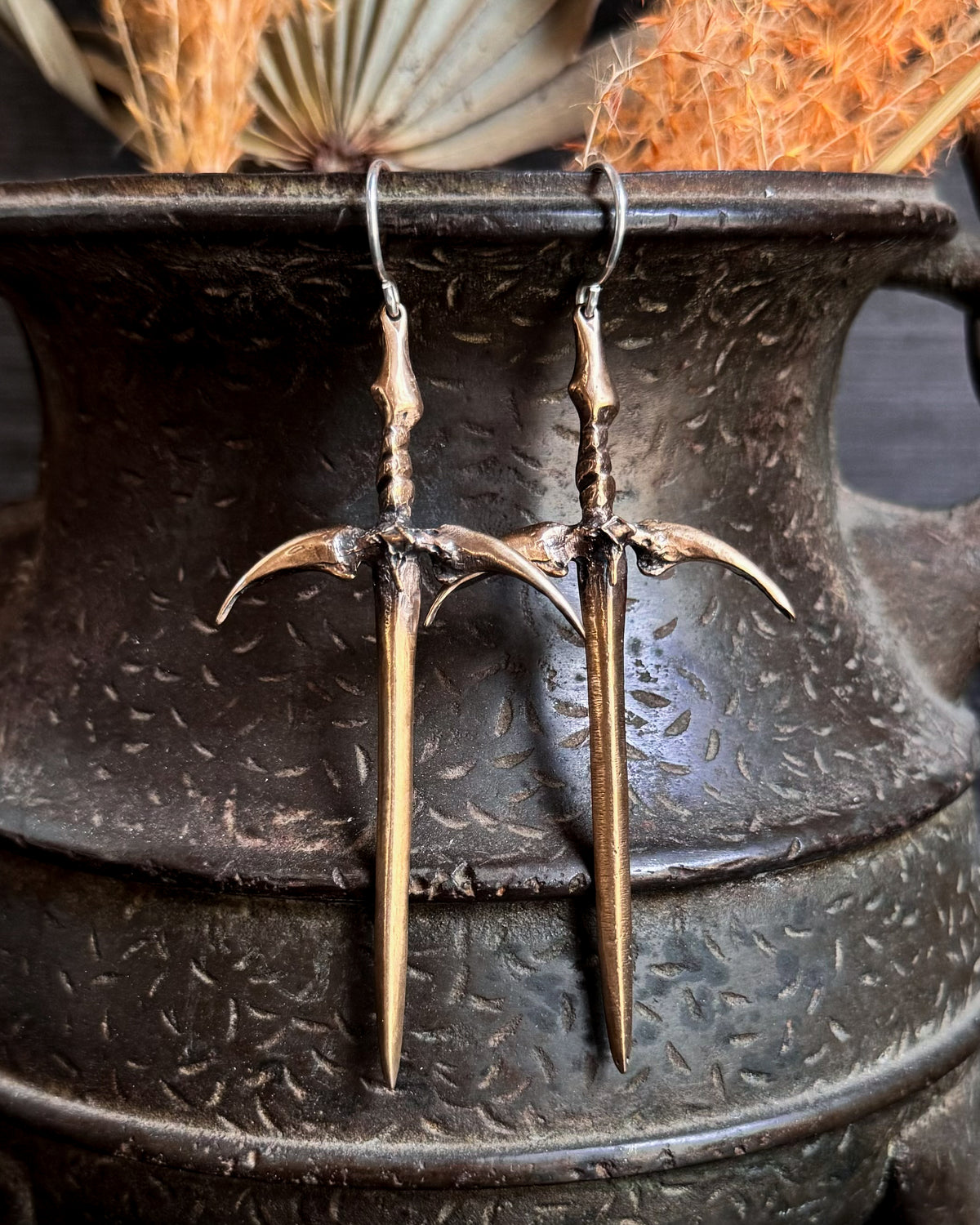 Sorcerer Sword Dangles - Acid Queen Jewelry