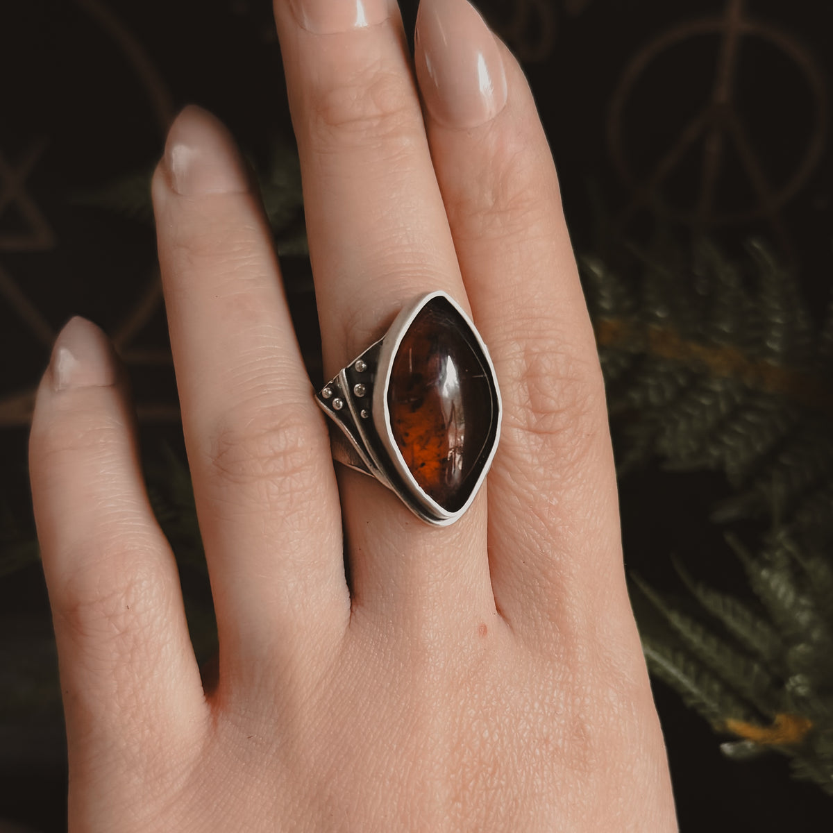Warrior Ring // Amber