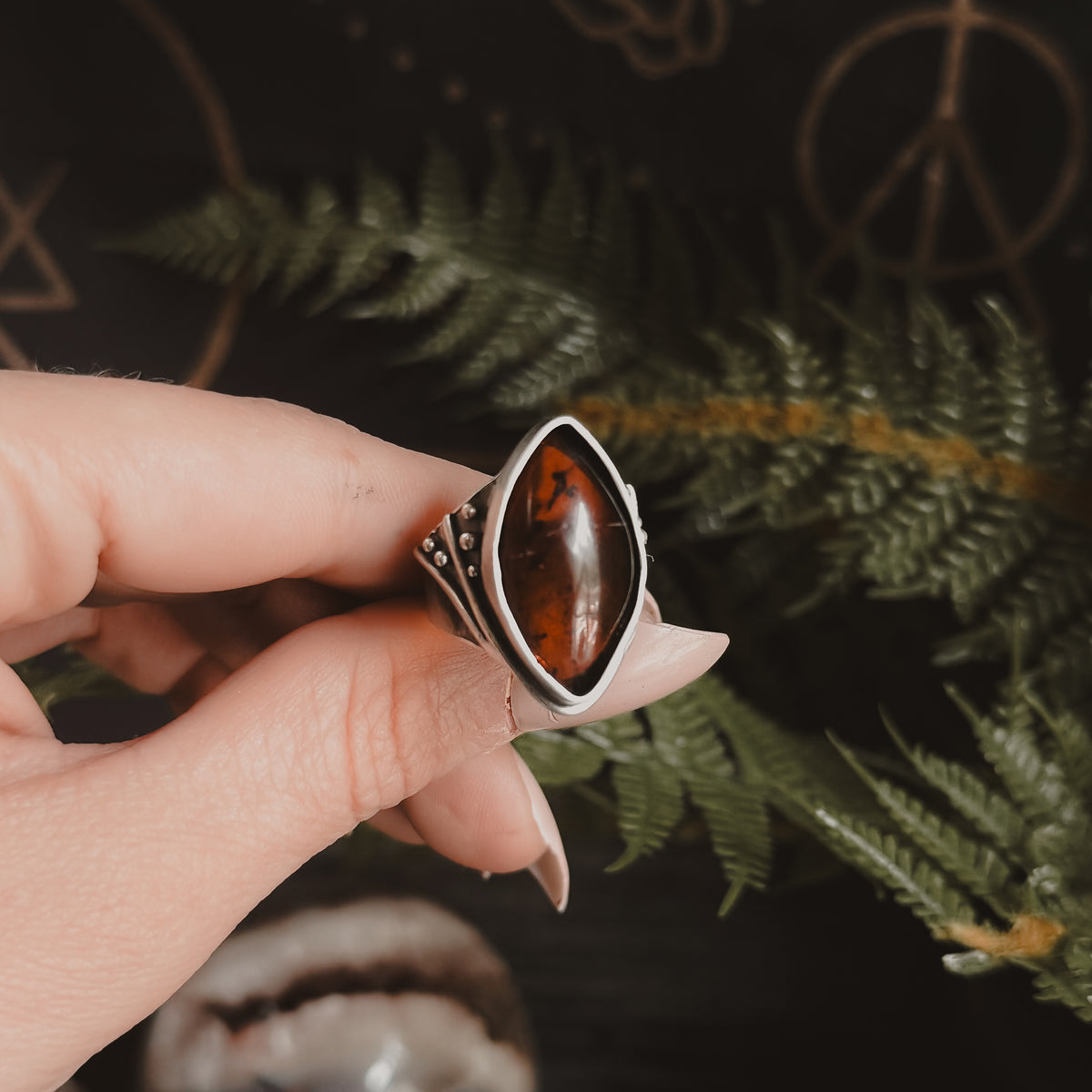Warrior Ring // Amber
