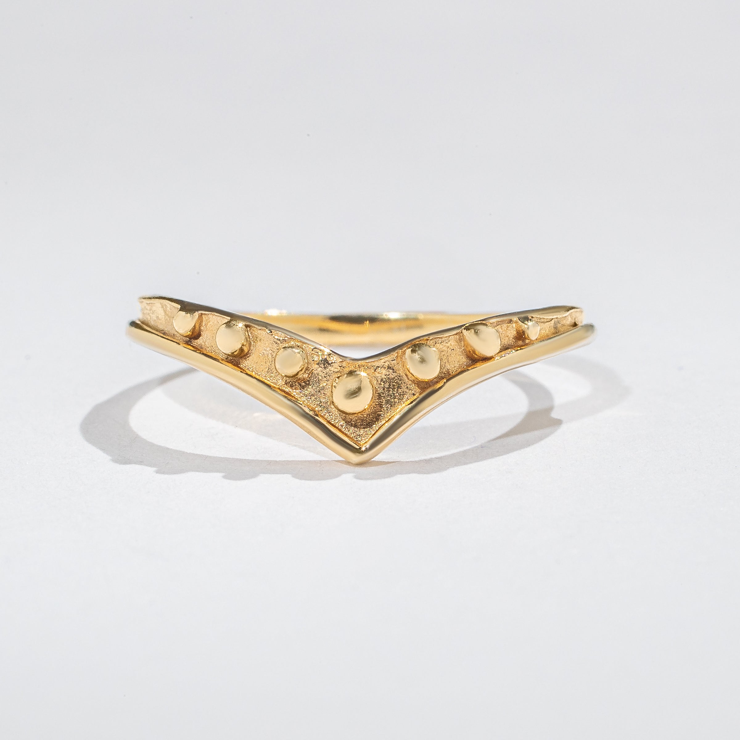 Eos Ring - Stacker Ring - 14k Gold - Acid Queen Jewelry