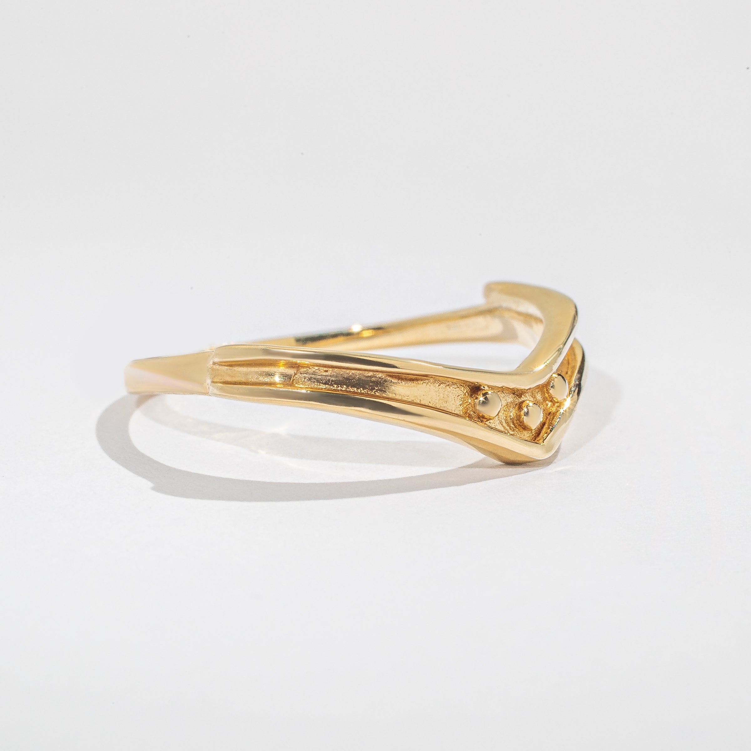 Aurora Ring - Stacker Ring - 14K Gold - Acid Queen Jewelry