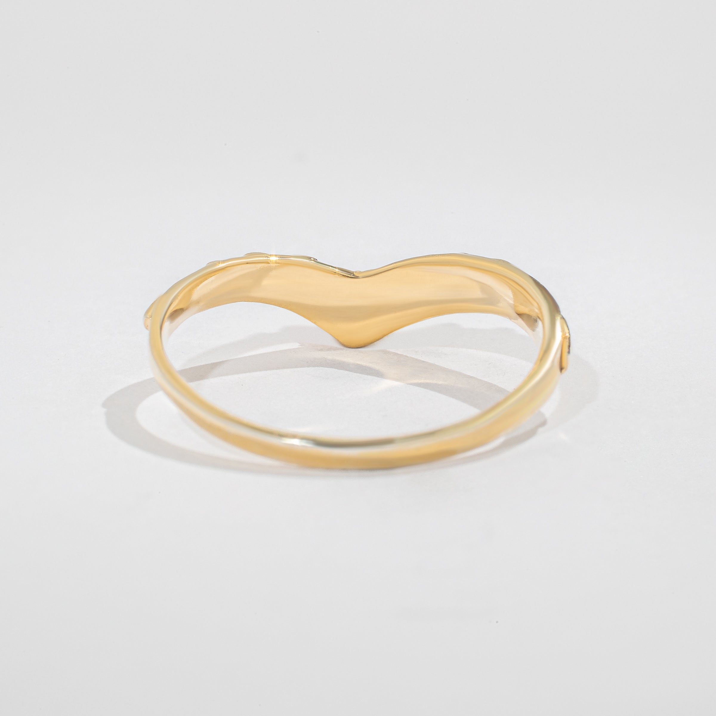 Eos Ring - Stacker Ring - 14k Gold - Acid Queen Jewelry