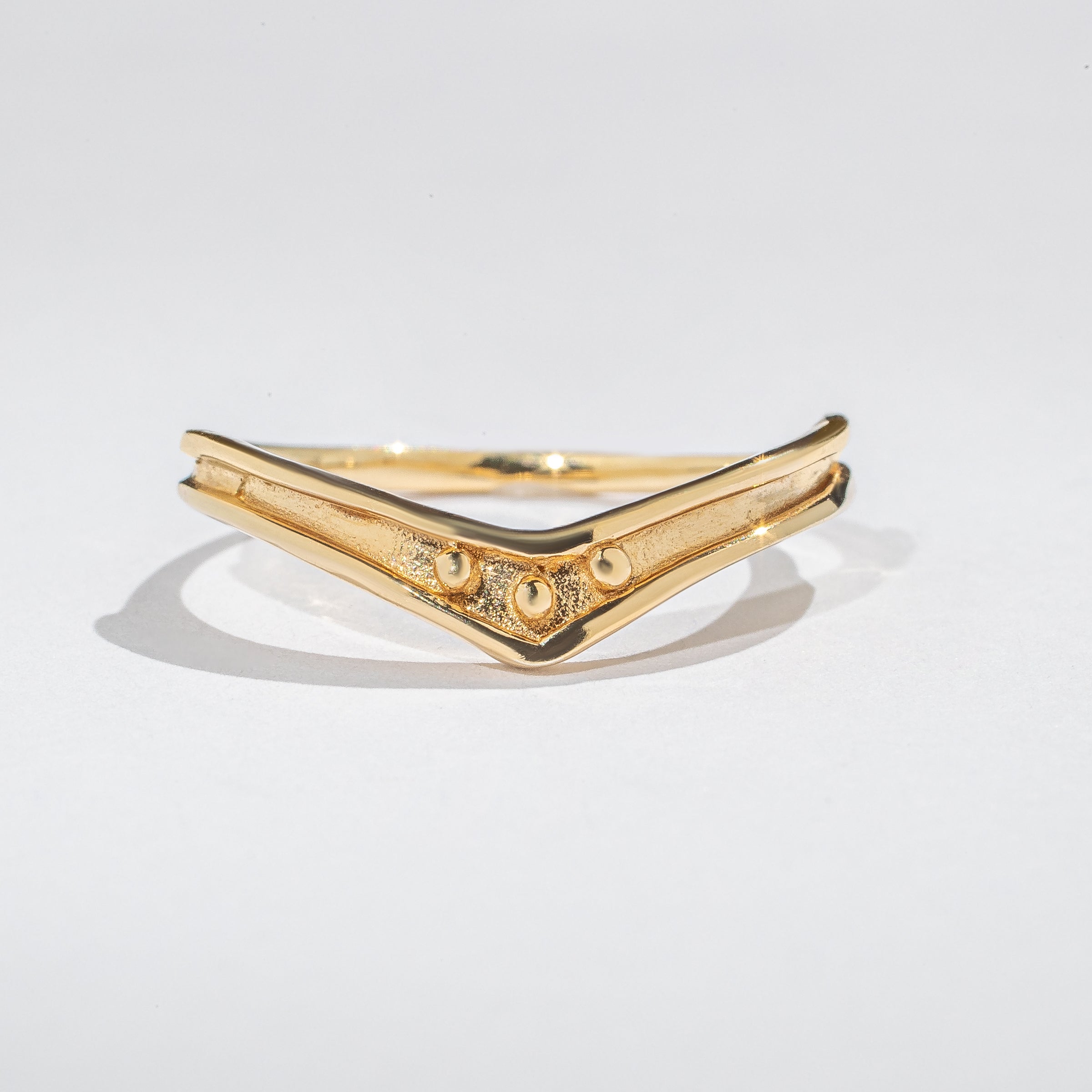 Aurora Ring - Stacker Ring - 14K Gold - Acid Queen Jewelry