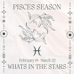 WHAT'S IN THE STARS: YOUR GUIDE TO PISCES SEASON 2023 + PISCES ZODIAC STONES