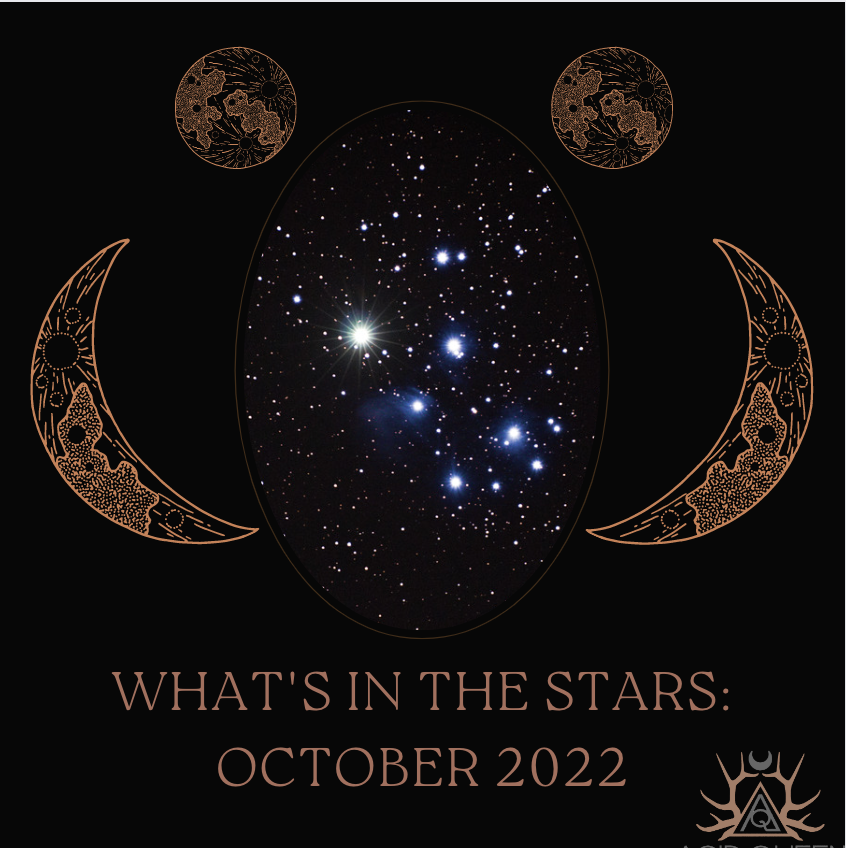 WHAT'S IN THE STARS: OCTOBER 2022 + LIBRA ZODIAC BIRTHSTONES - Acid Queen Jewelry