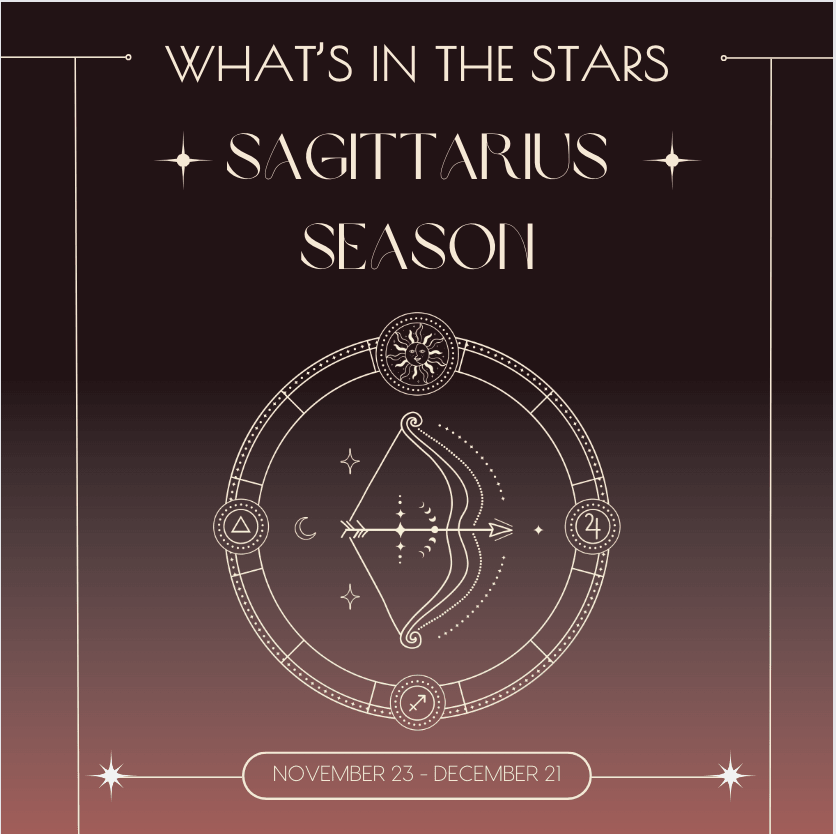 WITS: YOUR GUIDE TO SAGITTARIUS SEASON 2023 + SAGITTARIUS ZODIAC STONES - Acid Queen Jewelry