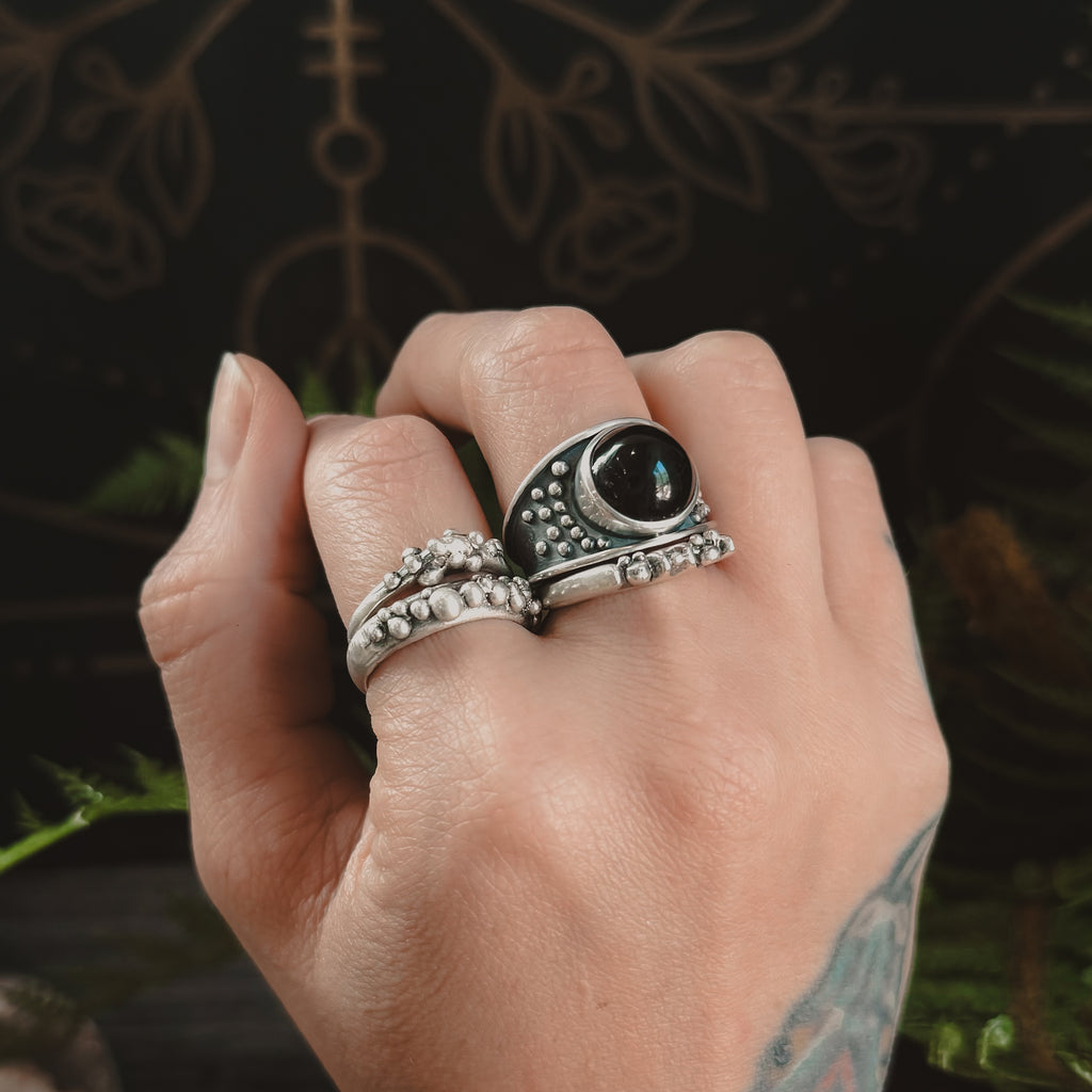 Gil Starbust Stackable Ring - Acid Queen Jewelry