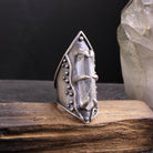 Sybil Amplifier Ring // Quartz - Acid Queen Jewelry