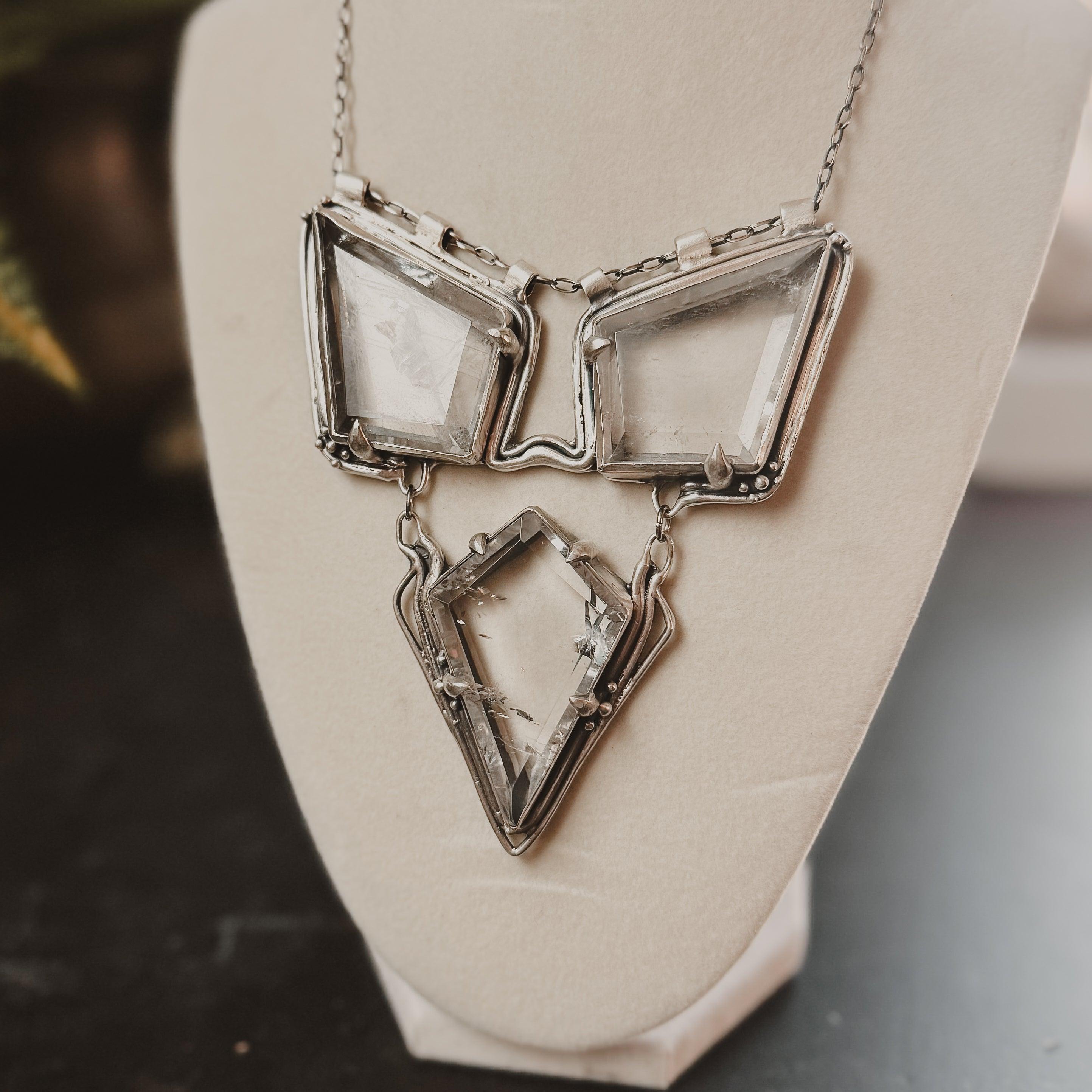 Portal Necklace - Quartz - Acid Queen Jewelry