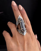 Starburst Amplifier Ring // Quartz - Size 9 - Acid Queen Jewelry