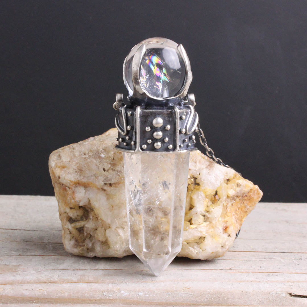 All Knowing Necklace // Quartz
