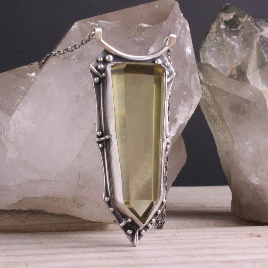 Amplified Voyager Necklace // Citrine