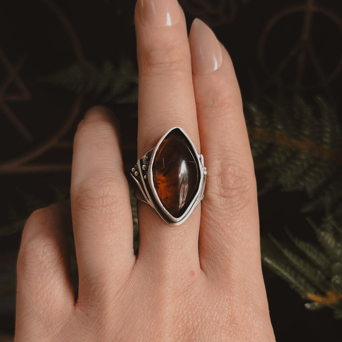 Warrior Ring // Amber