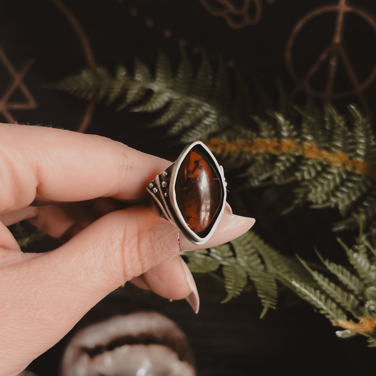 Warrior Ring // Amber