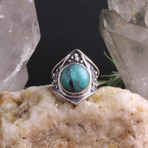 Draco Ring  // Turquoise