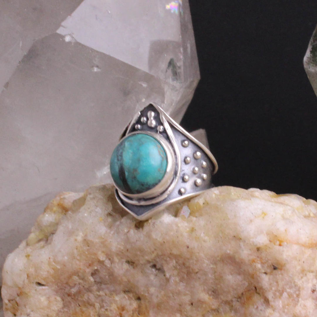 Draco Ring // Turquoise - Acid Queen Jewelry