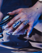 Guinevere Amplifier Ring // Quartz - Acid Queen Jewelry