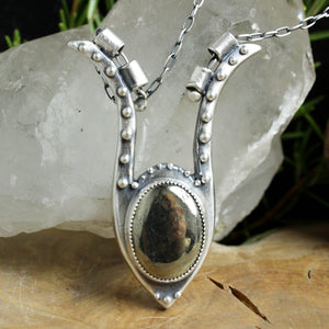 Dejah Necklace //  Pyrite