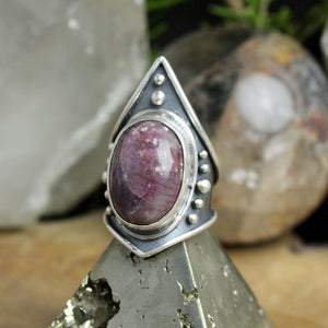 Warrior Ring // Ruby - Size 8