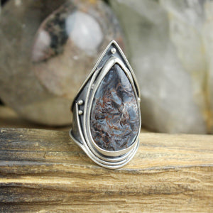 Warrior Ring // Pietersite- Size 8