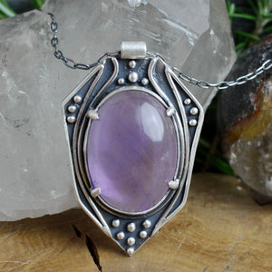 Voyager  Necklace //  Amethyst - Acid Queen Jewelry