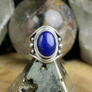 Warrior Ring //  Lapis Lazuli - Size 6