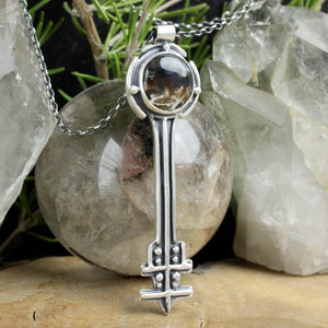 Hecate's Key Necklace //  Agate