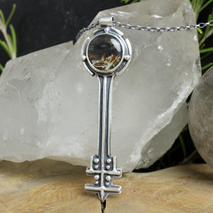 Hecate's Key Necklace //  Agate