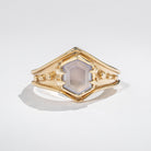 Venus Ring - Blue Chalcedony - 14K Gold - Acid Queen Jewelry
