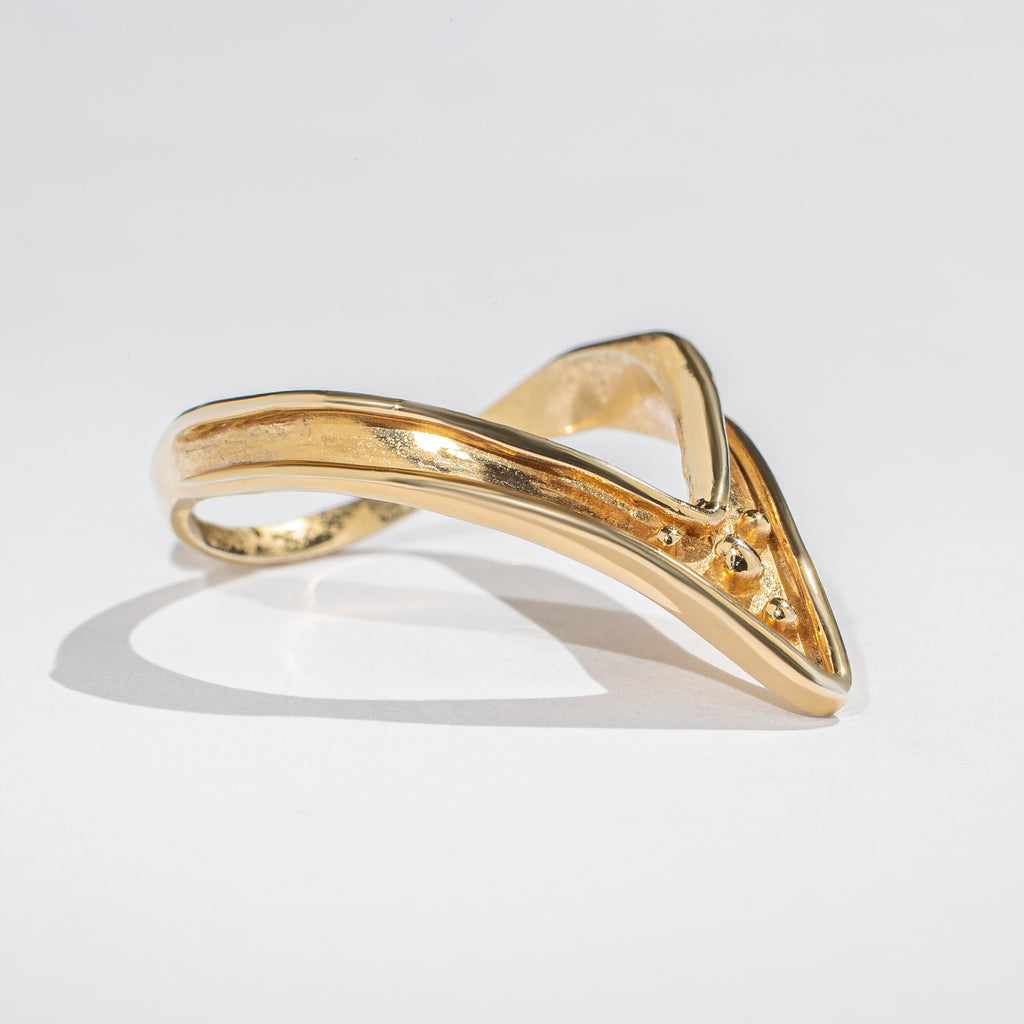 Freya Ring - 14K Gold - Acid Queen Jewelry