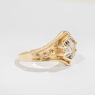 Venus Ring - Tourmalated Quartz- 14K Gold - Acid Queen Jewelry