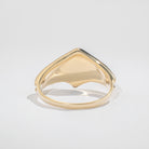 Brigid Ring - Tourmalated Quartz - 14K Gold - Acid Queen Jewelry