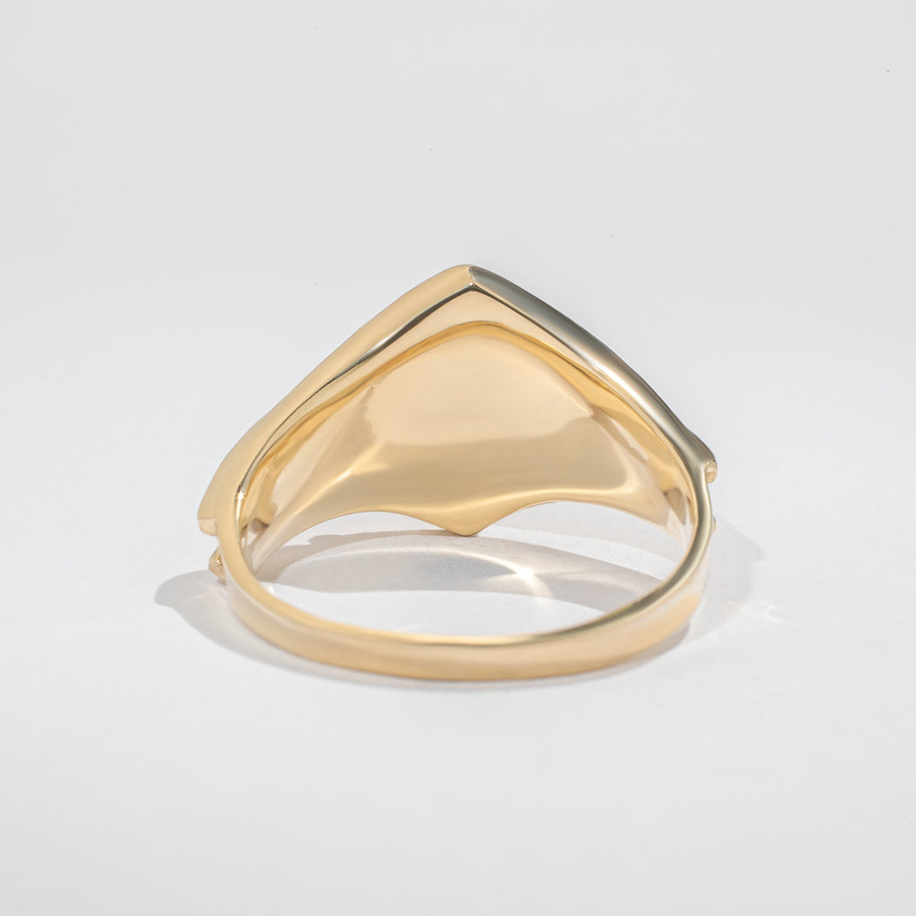 Venus Ring - Amethyst - 14K Gold - Acid Queen Jewelry