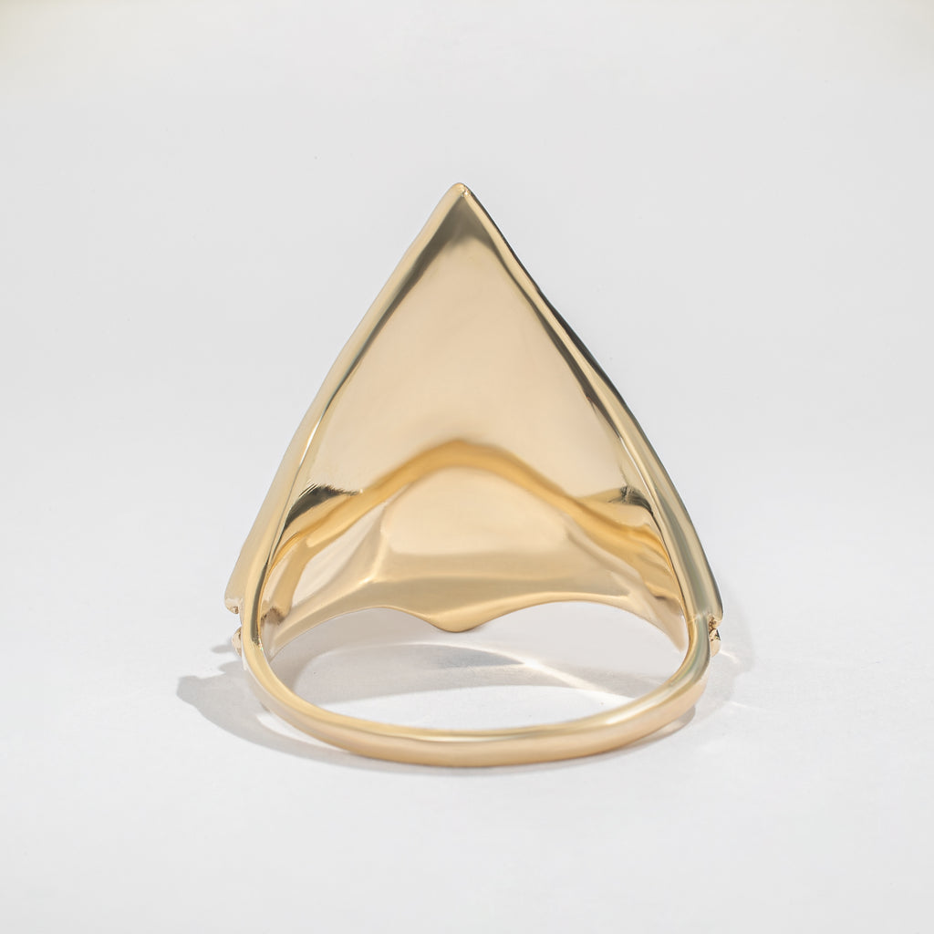 Shakti Ring - Amethyst - 14K Gold - Acid Queen Jewelry