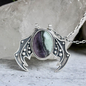 Winged Prophetess // Rainbow Fluorite