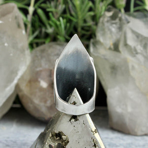 Warrior Shield Ring // Tiger's Eye - Size 9.5