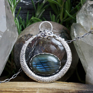 Serpent Queen Necklace // Labradorite - Acid Queen Jewelry