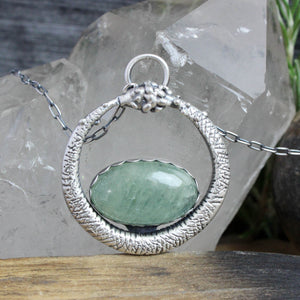 Serpent Queen Necklace // Aquamarine - Acid Queen Jewelry