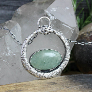 Serpent Queen Necklace // Aquamarine - Acid Queen Jewelry
