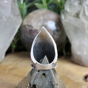 Warrior Ring // Agate- Size 8 - Acid Queen Jewelry
