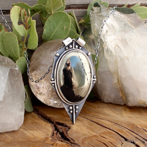 Voyager Pendant // Pyrite - Acid Queen Jewelry