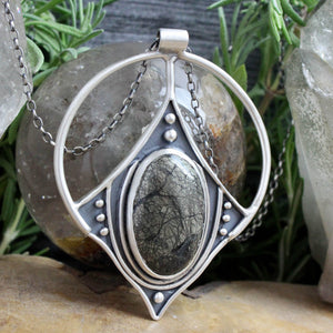 Conjurer Necklace // Pyrite - Acid Queen Jewelry