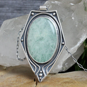 Voyager Necklace // Aquamarine - Acid Queen Jewelry