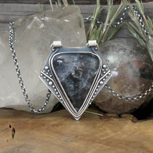 Voyager Pendant // Hematoid Quartz - Acid Queen Jewelry